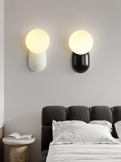 Aurélie Applique Murale Cantilever Résine et Verre Éclairage Décoratif