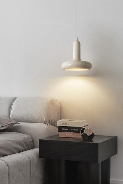 Élise Capsule White Retro LED Pendant Light