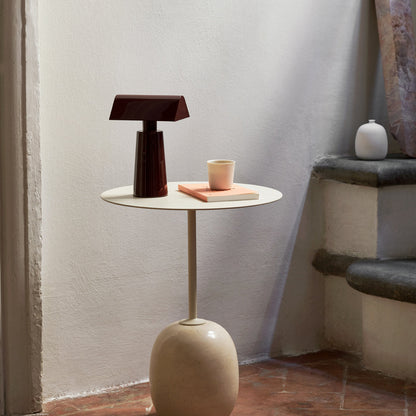 Camélia Modern Caret LED Table Lamp with Geometric Design