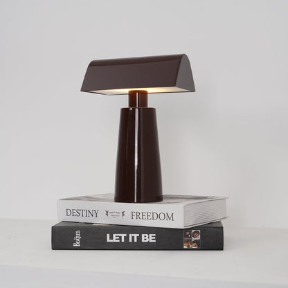 Camélia Modern Caret LED Table Lamp with Geometric Design