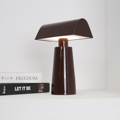 Camélia Modern Caret LED Table Lamp with Geometric Design
