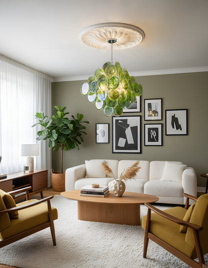 Isaline Carmosa Murano-Style Glass Chandelier
