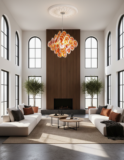 Isaline Carmosa Murano-Style Glass Chandelier
