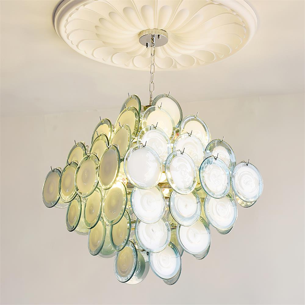 Isaline Carmosa Murano-Style Glass Chandelier