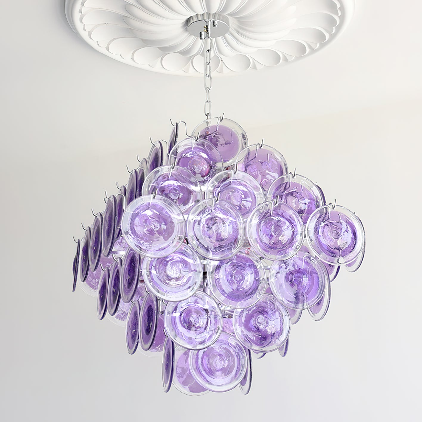 Isaline Carmosa Murano-Style Glass Chandelier