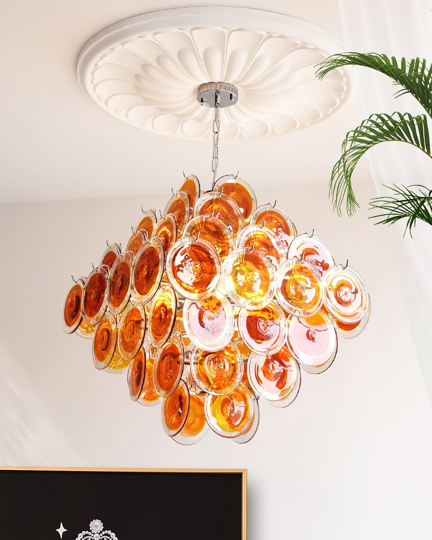 Isaline Carmosa Murano-Style Glass Chandelier