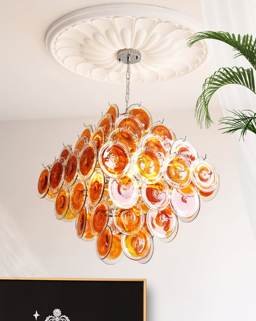 Isaline Carmosa Murano-Style Glass Chandelier