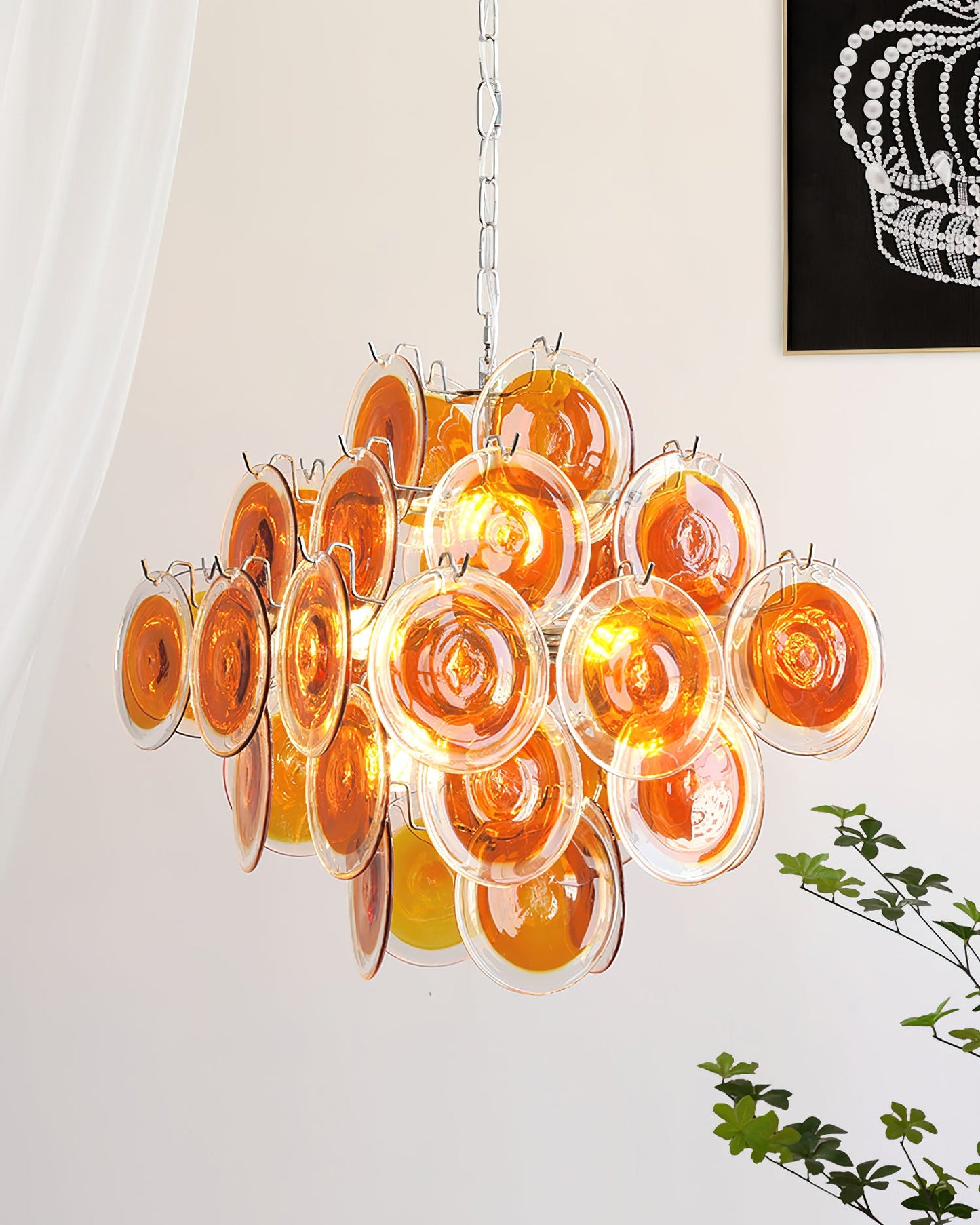 Isaline Carmosa Murano-Style Glass Chandelier
