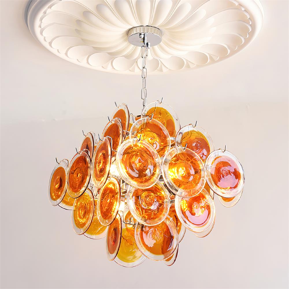 Isaline Carmosa Murano-Style Glass Chandelier