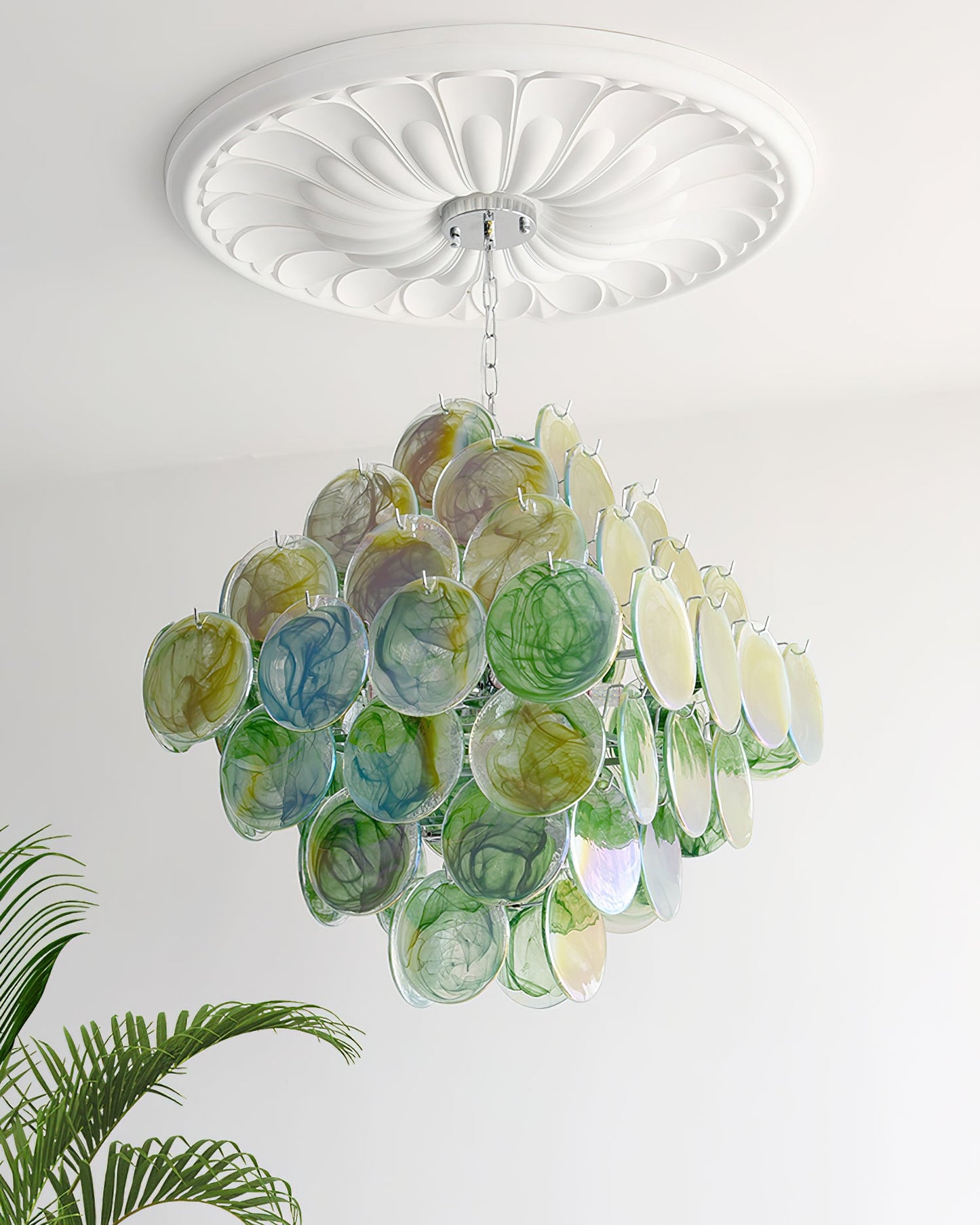 Isaline Carmosa Murano-Style Glass Chandelier