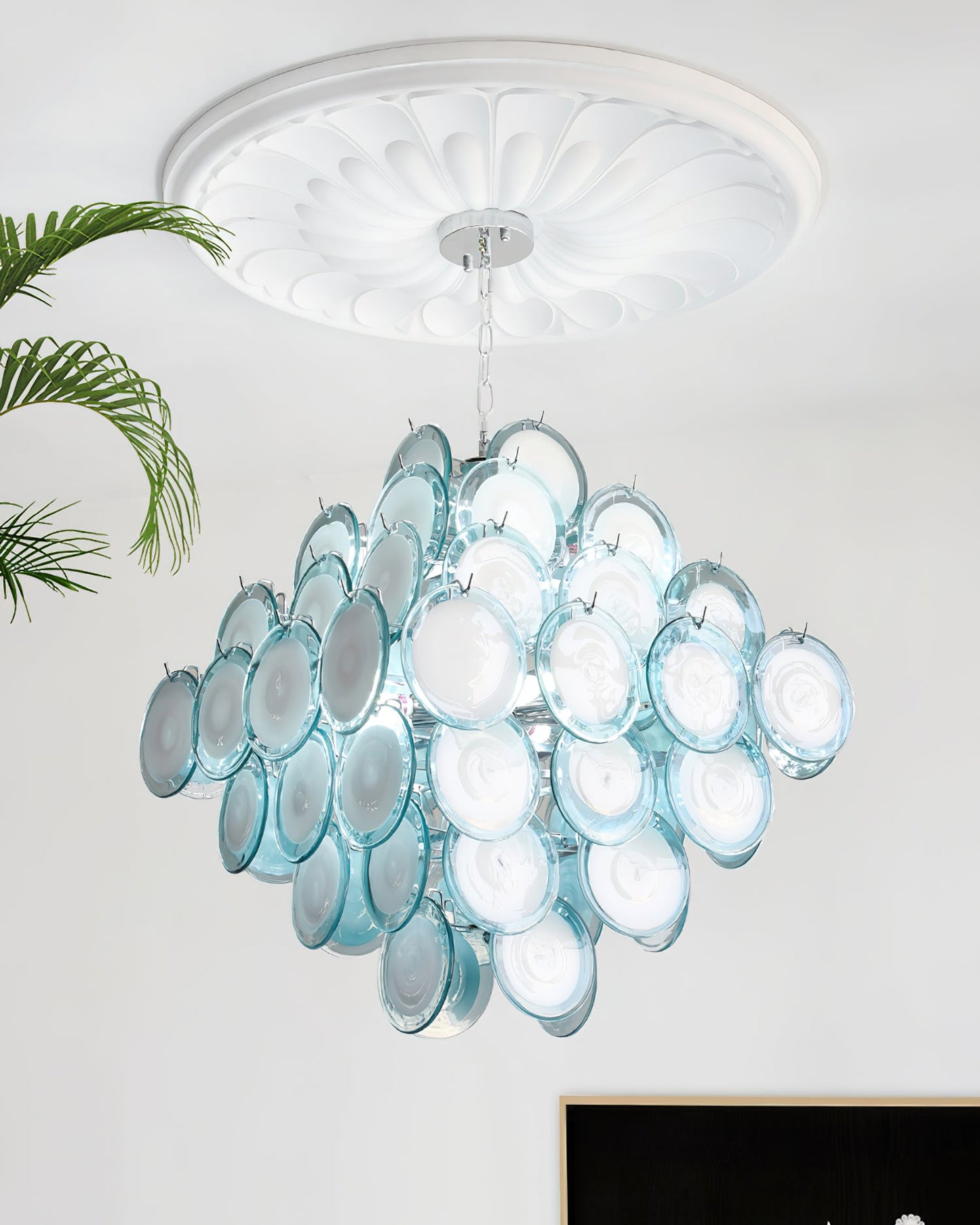 Isaline Carmosa Murano-Style Glass Chandelier