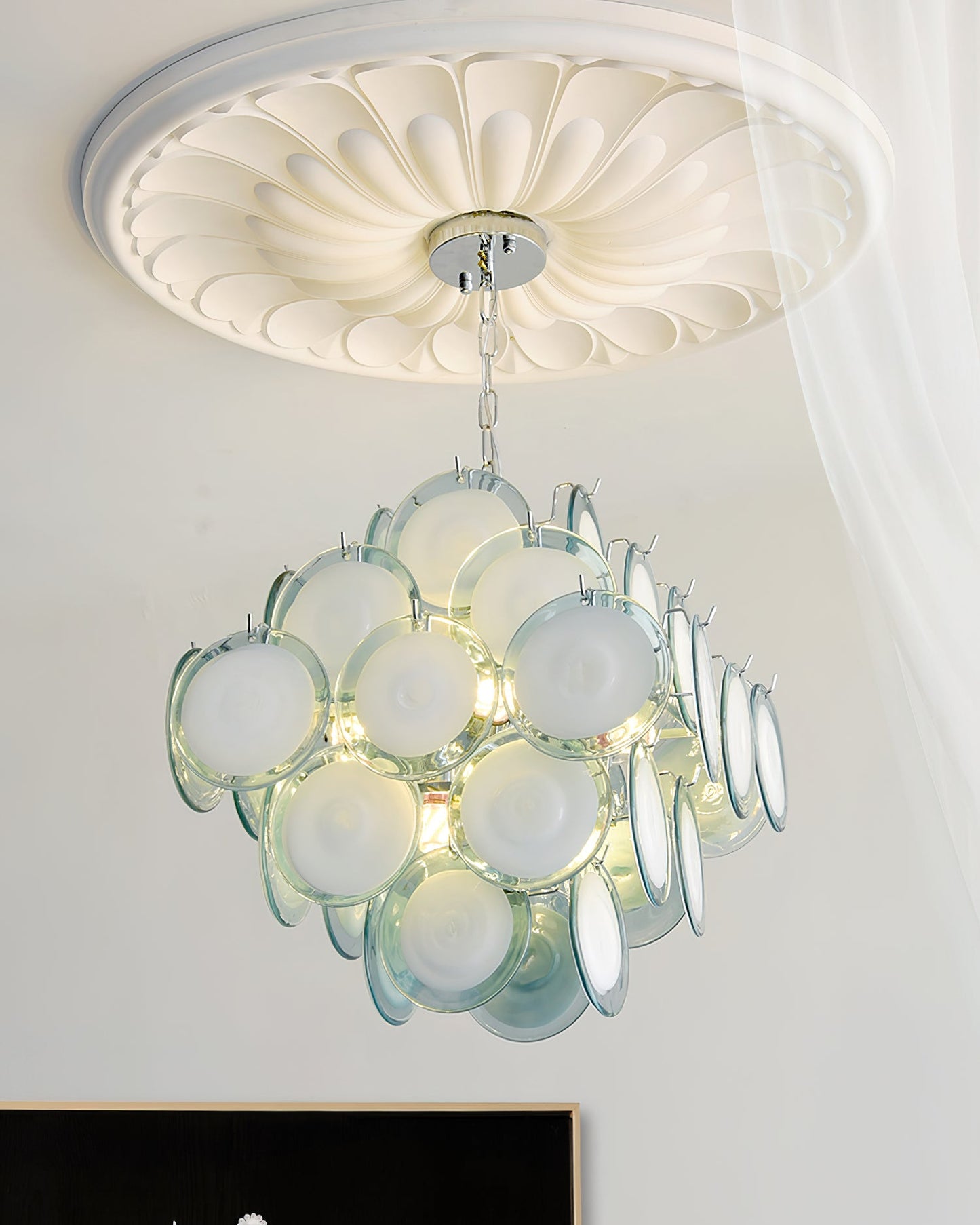 Isaline Carmosa Murano-Style Glass Chandelier