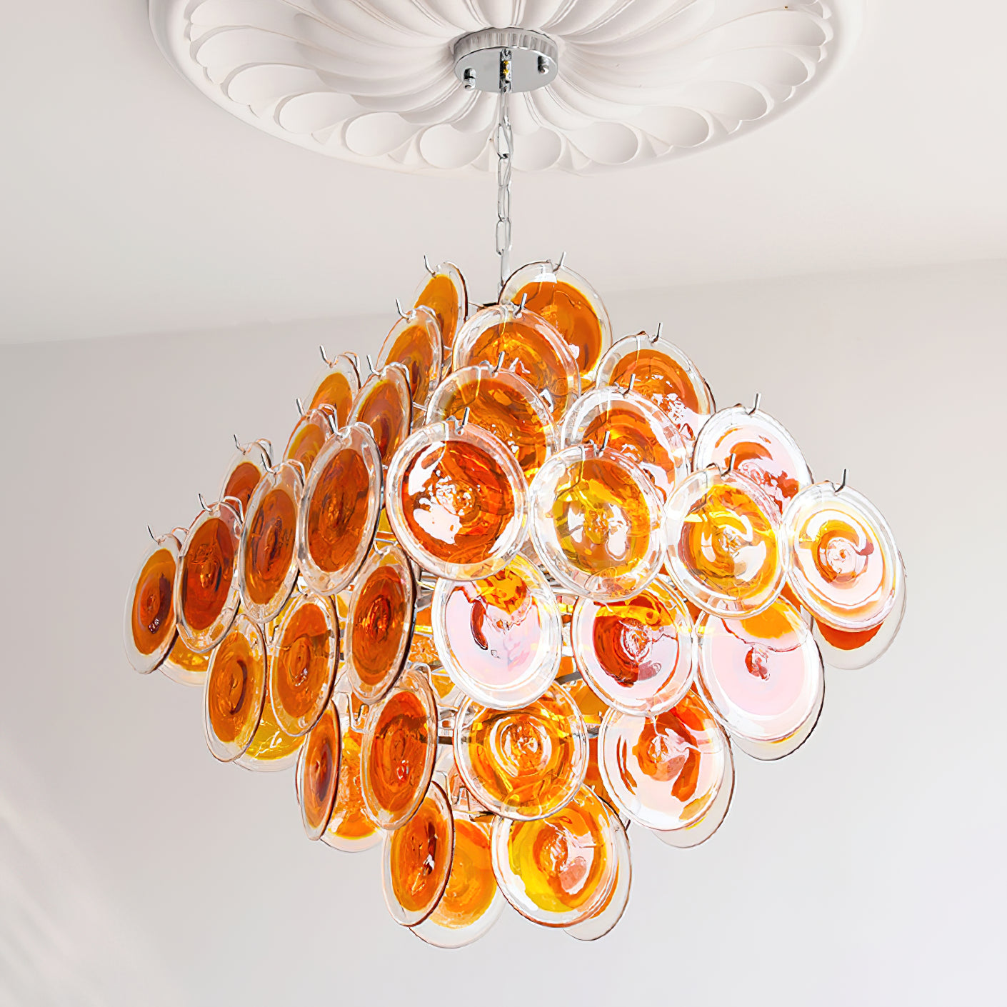 Isaline Carmosa Murano-Style Glass Chandelier