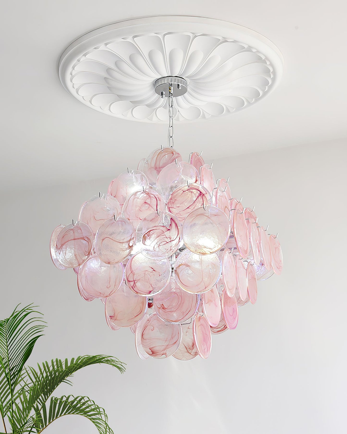 Isaline Carmosa Murano-Style Glass Chandelier