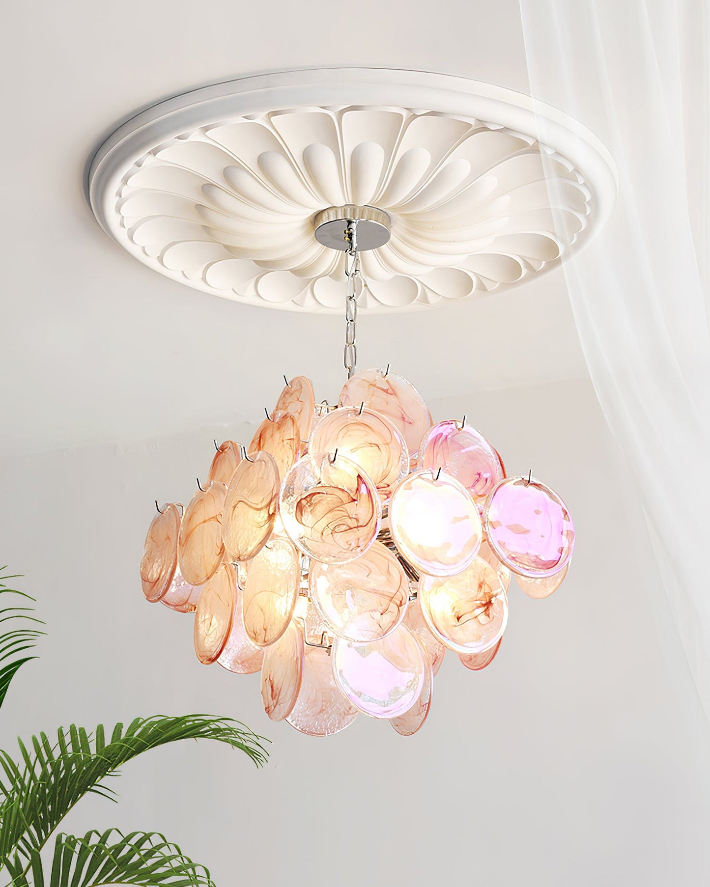 Isaline Carmosa Murano-Style Glass Chandelier