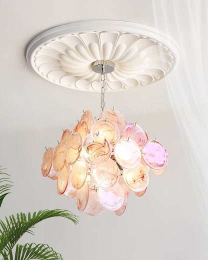 Isaline Carmosa Murano-Style Glass Chandelier