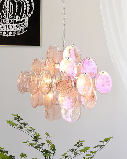 Isaline Carmosa Murano-Style Glass Chandelier