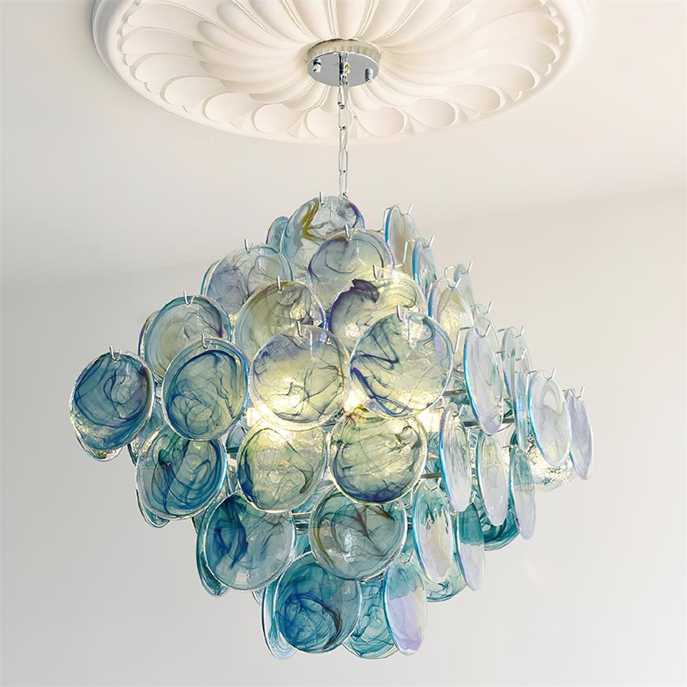 Isaline Carmosa Murano-Style Glass Chandelier