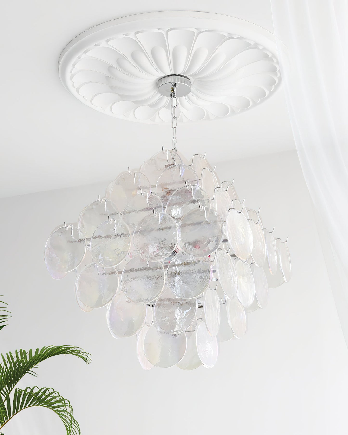 Isaline Carmosa Murano-Style Glass Chandelier