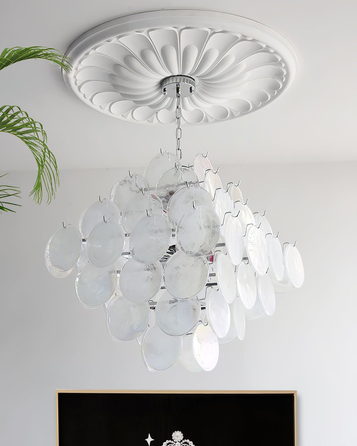 Isaline Carmosa Murano-Style Glass Chandelier