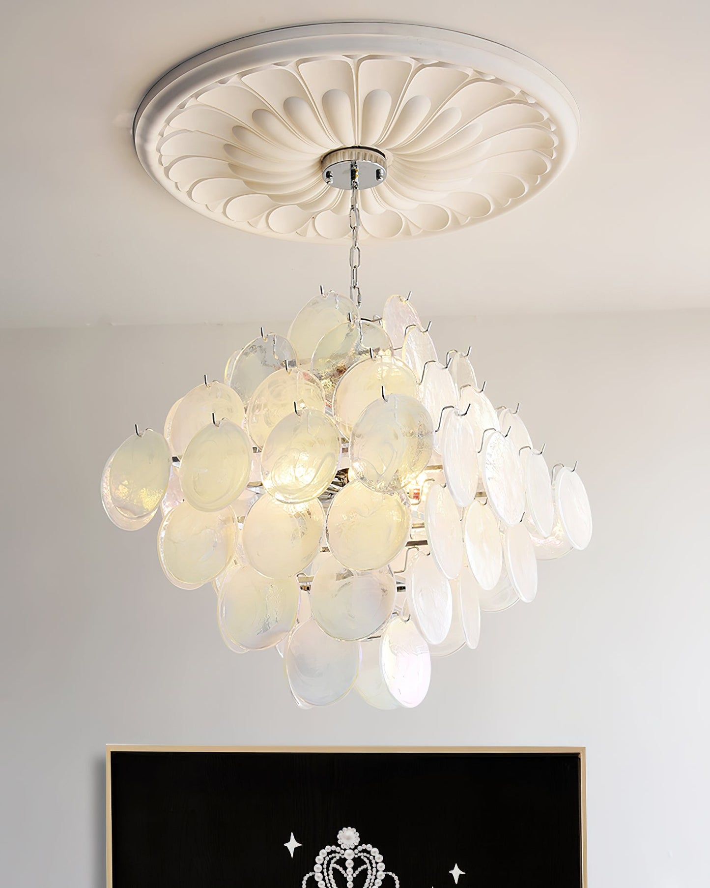 Isaline Carmosa Murano-Style Glass Chandelier