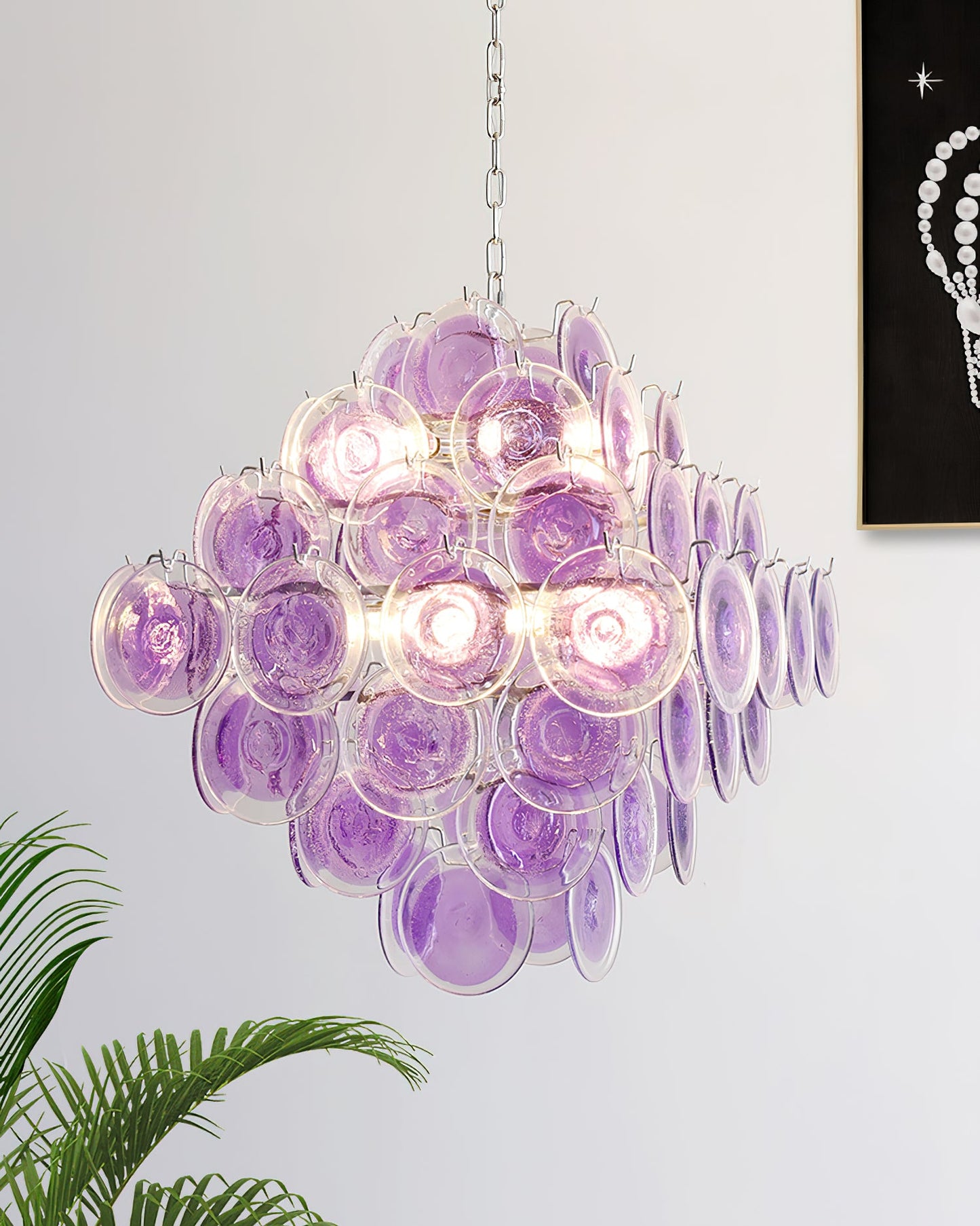 Isaline Carmosa Murano-Style Glass Chandelier