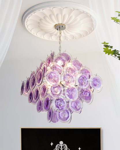 Isaline Carmosa Murano-Style Glass Chandelier