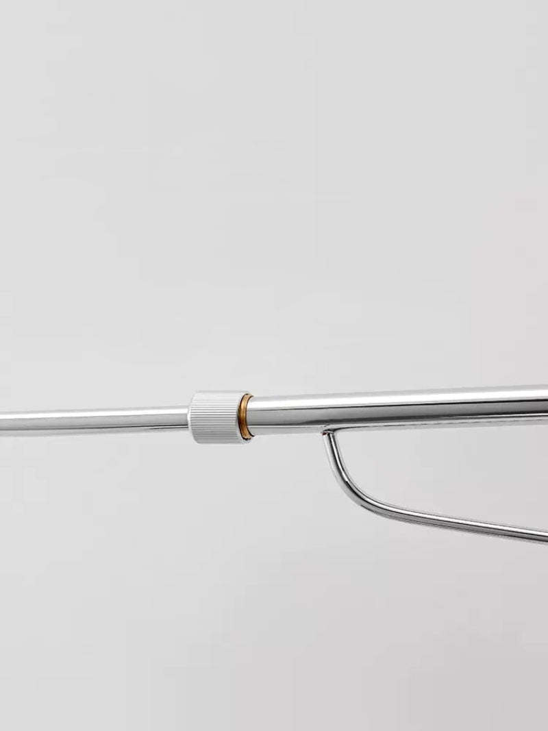 Élise Chrome Rocker Wall Lamp Silver Modern Adjustable Sconce