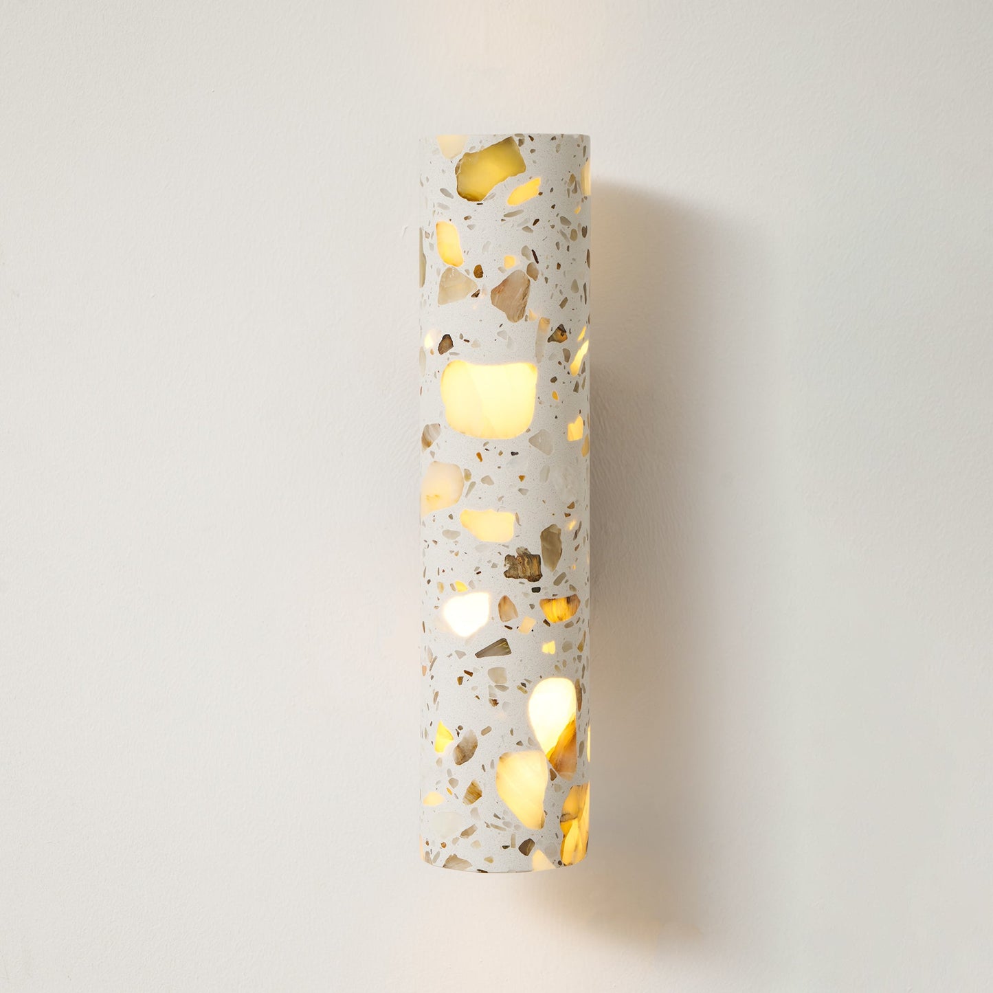 Sophie Clasten Wall Lamp Wood and Terrazzo LED Lighting