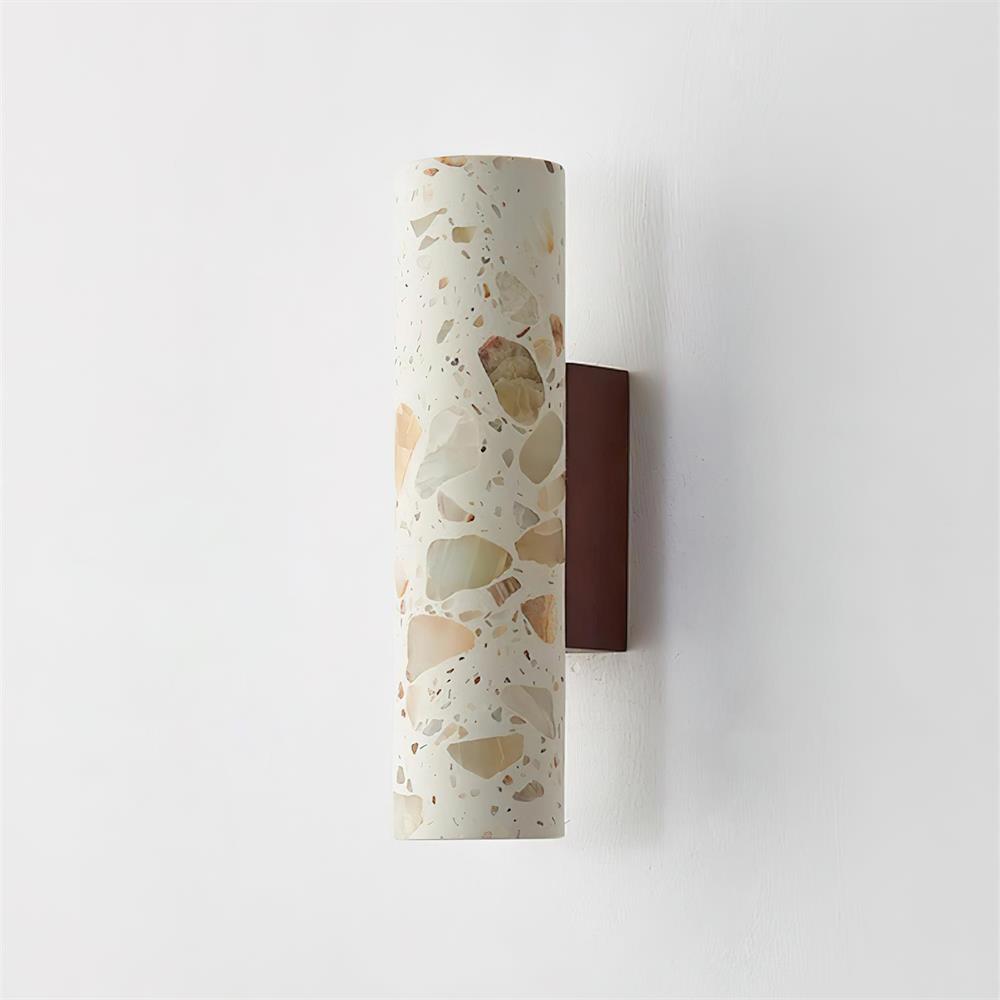 Sophie Clasten Wall Lamp Wood and Terrazzo LED Lighting