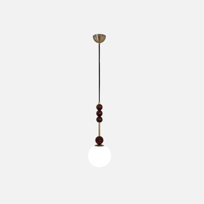 Applique Murale Globe en Bois et Verre Camille Colonia