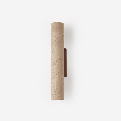 Aurélie Core Wall Lamp Wood and Travertine LED Lighting