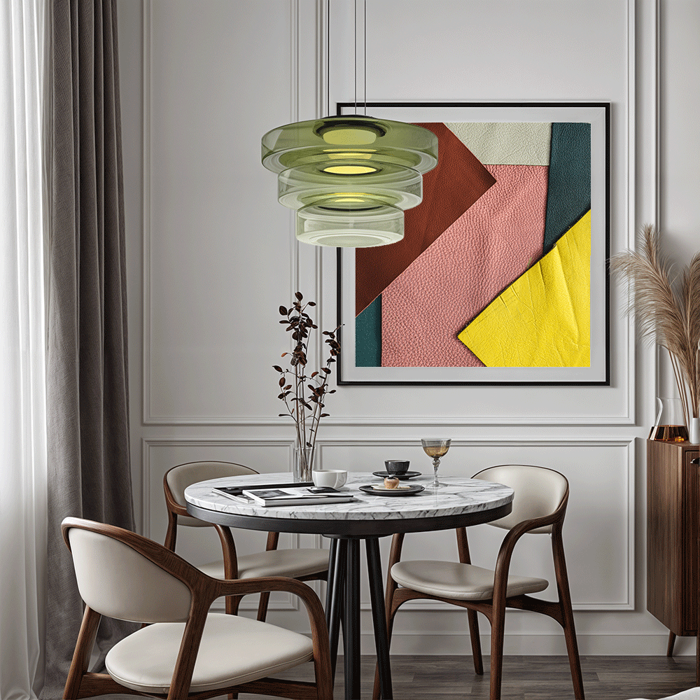 Suspension en verre scandinave Juliette