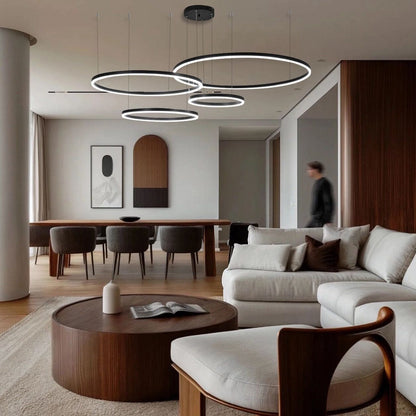 Lustre Elodie circulaire Luna