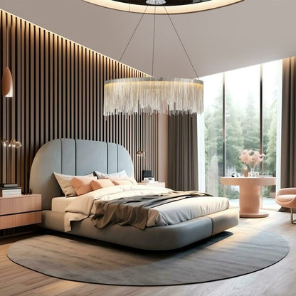 Juliette Nordic Rond Gland Chaîne Lustre