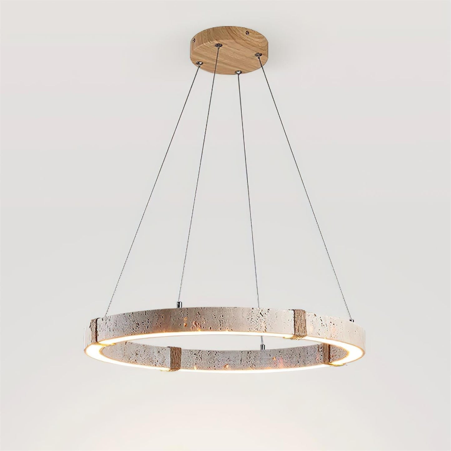 Lustre Amélie Dainolite Travertine Circle