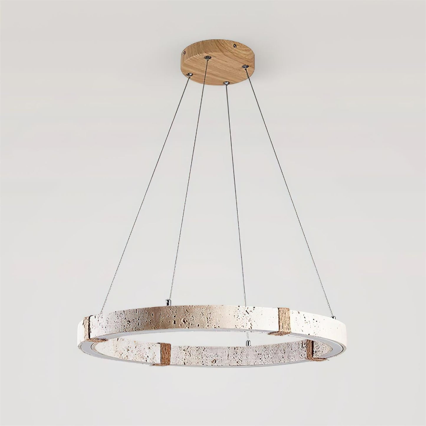 Lustre Amélie Dainolite Travertine Circle
