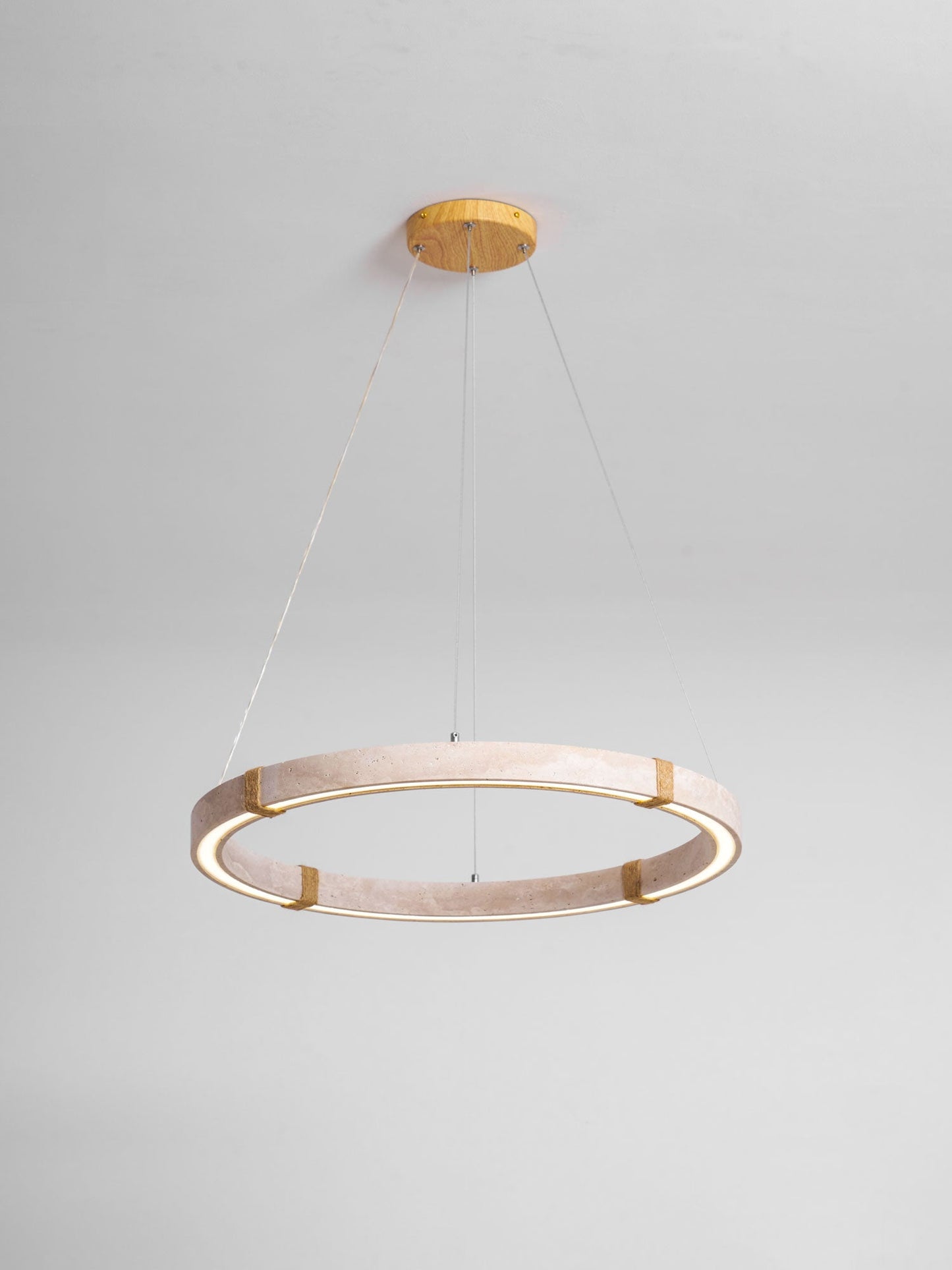 Lustre Amélie Dainolite Travertine Circle