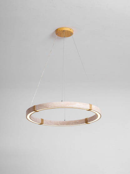 Lustre Amélie Dainolite Travertine Circle