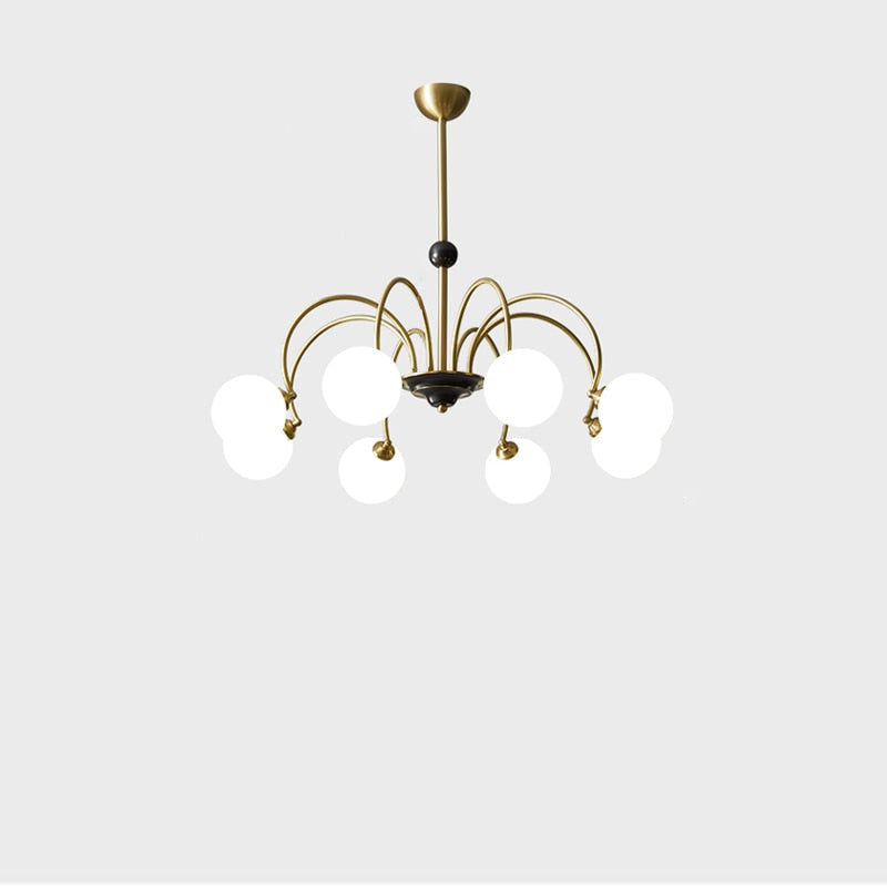 Élise Deco Bauhaus Orb Glass Chandelier Light