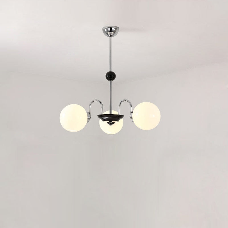 Élise Deco Bauhaus Orb Glass Chandelier Light