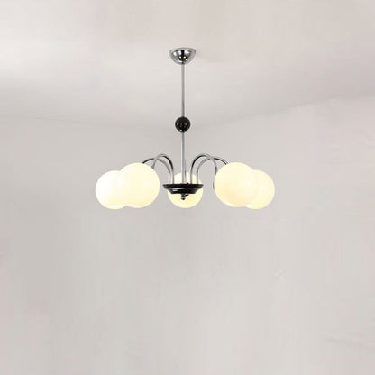 Élise Deco Bauhaus Orb Glass Chandelier Light