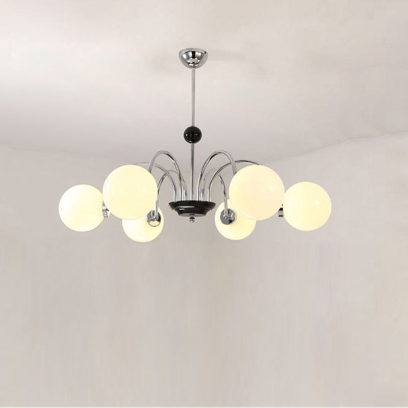 Élise Deco Bauhaus Orb Glass Chandelier Light