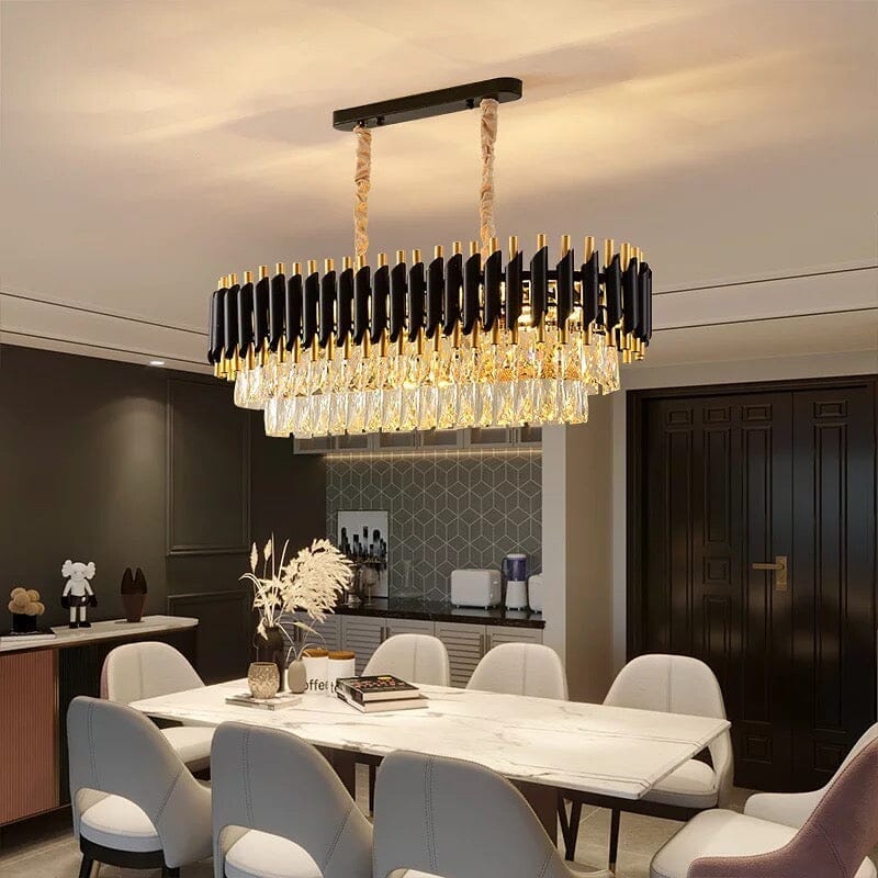 Lustre en Cristal K9 de Luxe Leonardo Elena