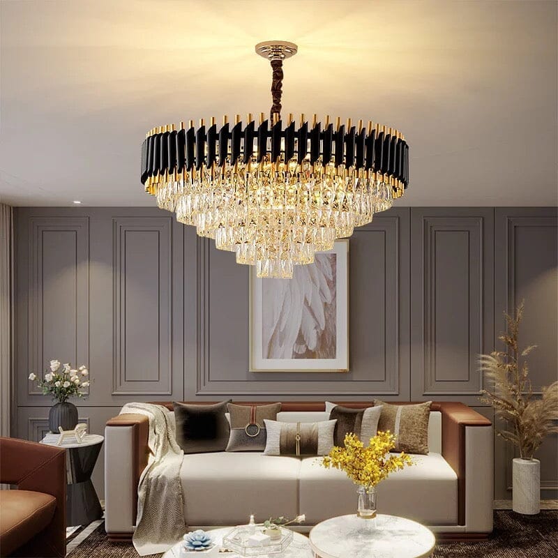 Lustre en Cristal K9 de Luxe Leonardo Elena