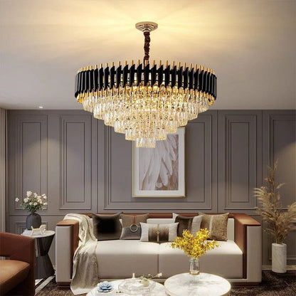 Lustre en Cristal K9 de Luxe Leonardo Elena