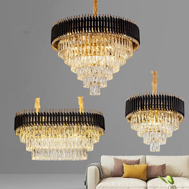 Lustre en Cristal K9 de Luxe Leonardo Elena