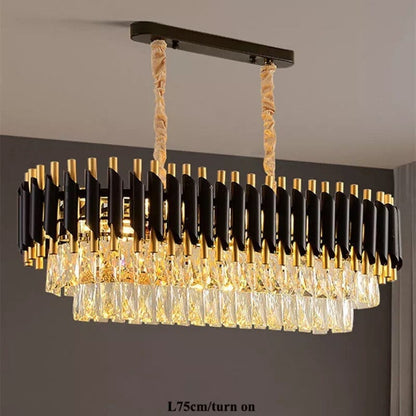 Lustre en Cristal K9 de Luxe Leonardo Elena