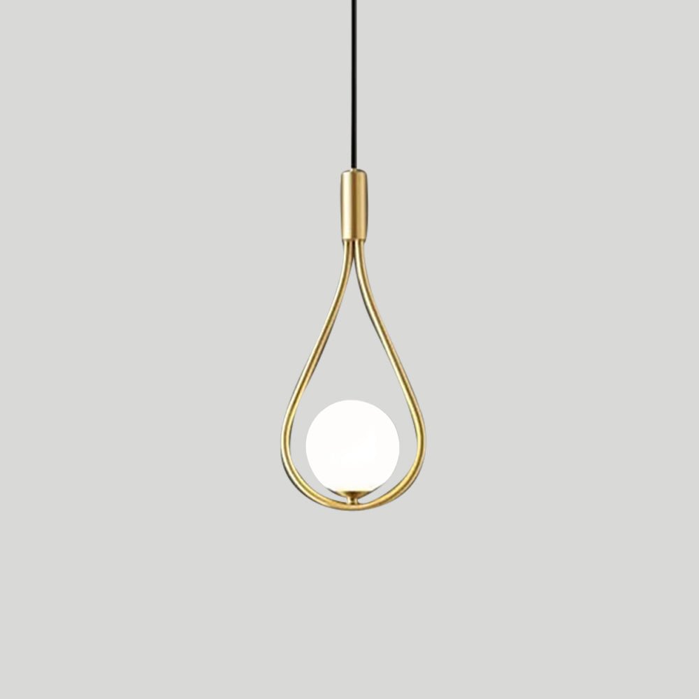 Suspension gouttelette moderne Margaux