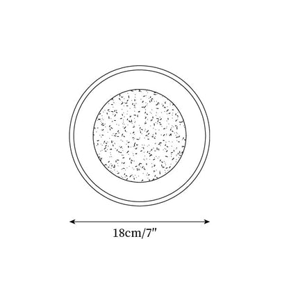 Sophie Dura Round Wall Lamp – Modern Wood & Glass Indoor Lighting